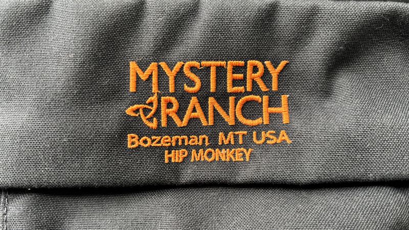 USA製ヒップモンキー(2023年モデル)の刺繍ロゴ