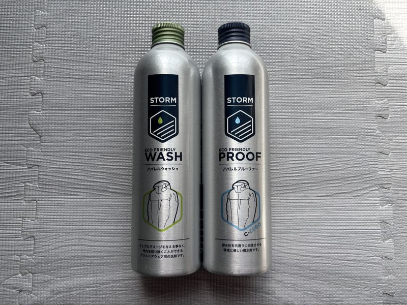 STORM ECO FRIENDLY WASH と ECO FRIENDLY PROOF C-ZERO 2本セット