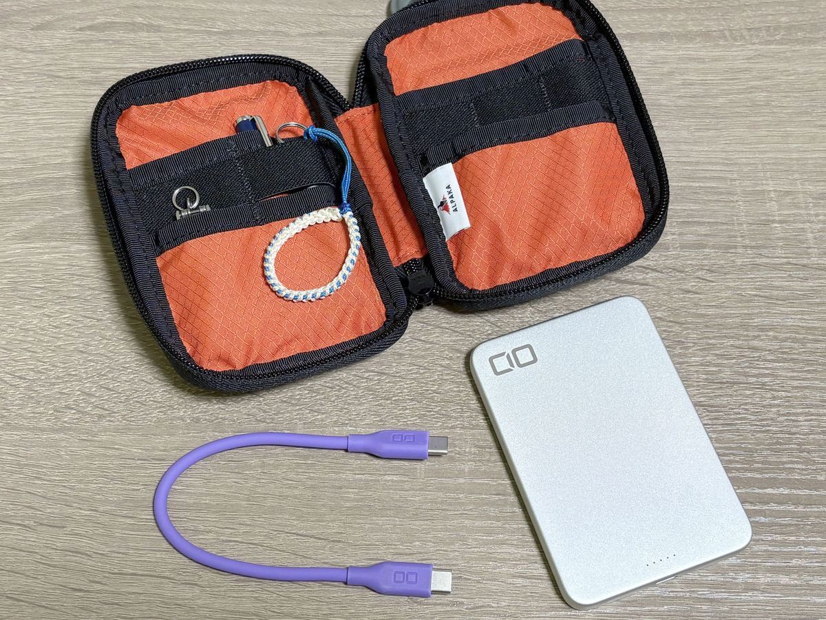 SMARTCOBY SLIMⅡ Wireless2.0 SS5KとセカンダリーEDCポーチ